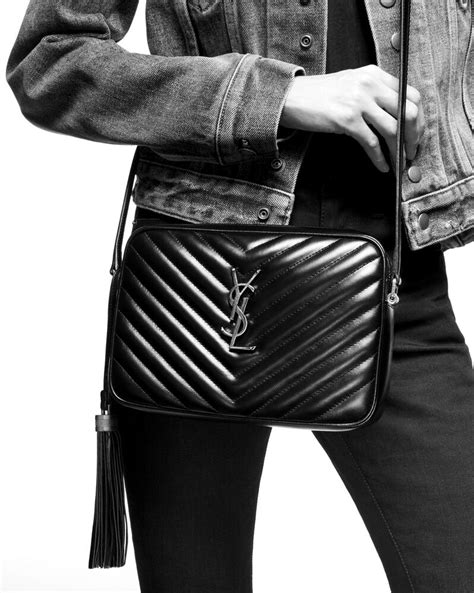 ysl lou camera|Saint Laurent Lou Medium Camera Crossbody Bag in Quilted .